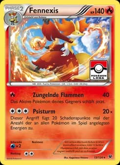 Fennexis card in German