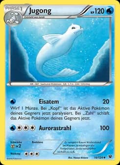 Jugong card in German