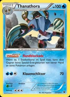 Thanathora card in German