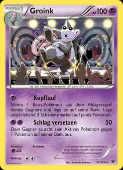 Groink card in German