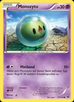 Monozyto card in German