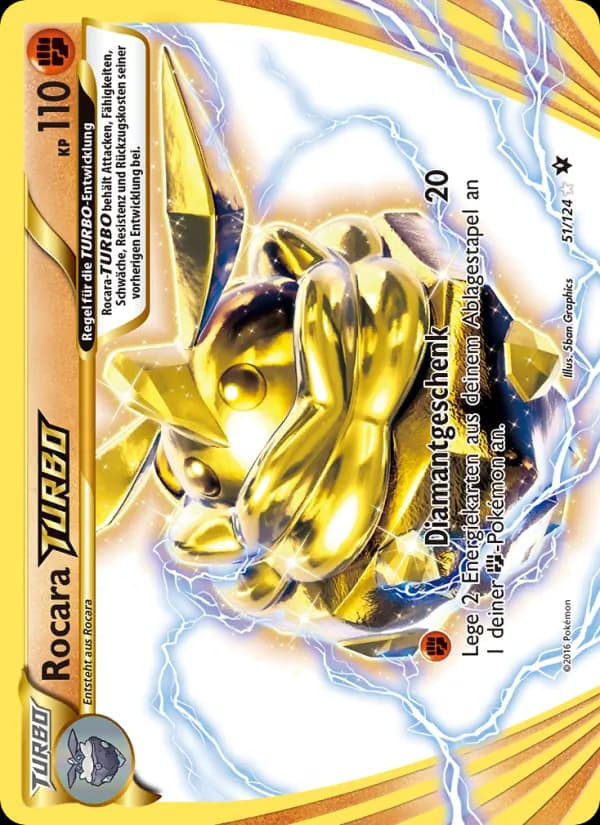 Rocara-TURBO card in German