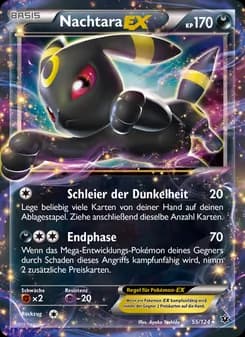 Nachtara EX card in German