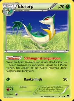 Efoserp card in German