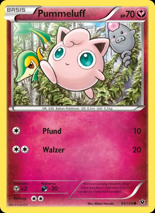 Pummeluff card in German
