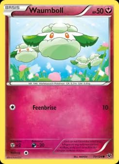 Waumboll card in German