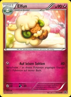 Elfun card in German