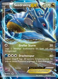 Seedraking EX card in German