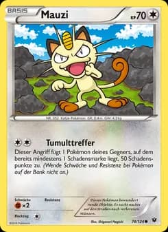 Mauzi card in German