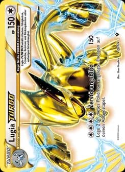 Lugia-TURBO card in German