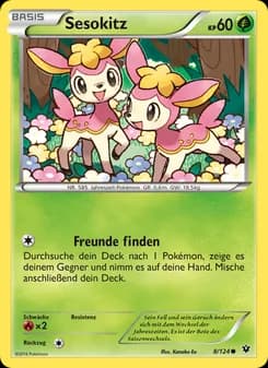 Sesokitz card in German