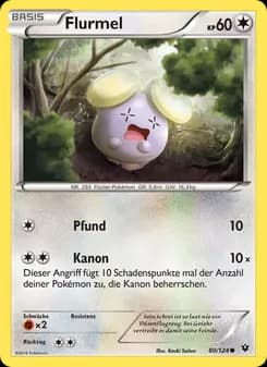 Flurmel card in German