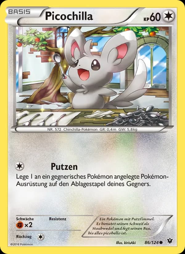 Picochilla card in German