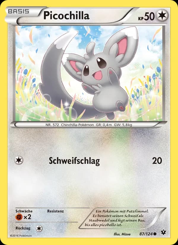Picochilla card in German