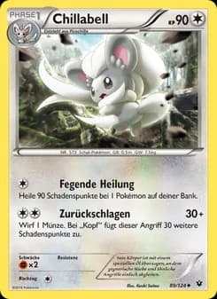 Chillabell card in German