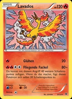 Lavados card in German