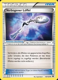 Verbogener Löffel card in German