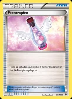 Feentropfen card in German