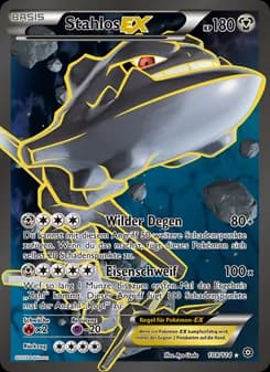 Stahlos EX card in German