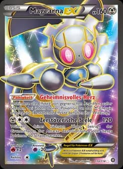 Magearna EX card in German