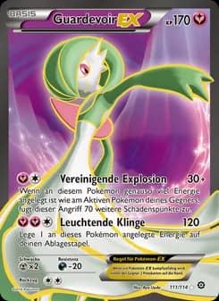 Guardevoir EX card in German