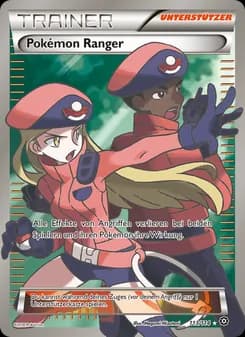 Pokémon Ranger card in German