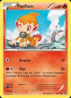 Panflam card in German