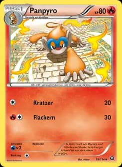 Panpyro card in German