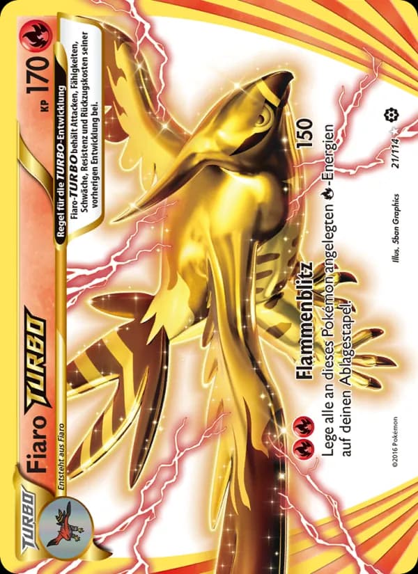 Fiaro-TURBO card in German