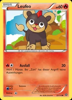 Leufeo card in German
