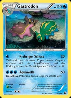 Gastrodon card in German