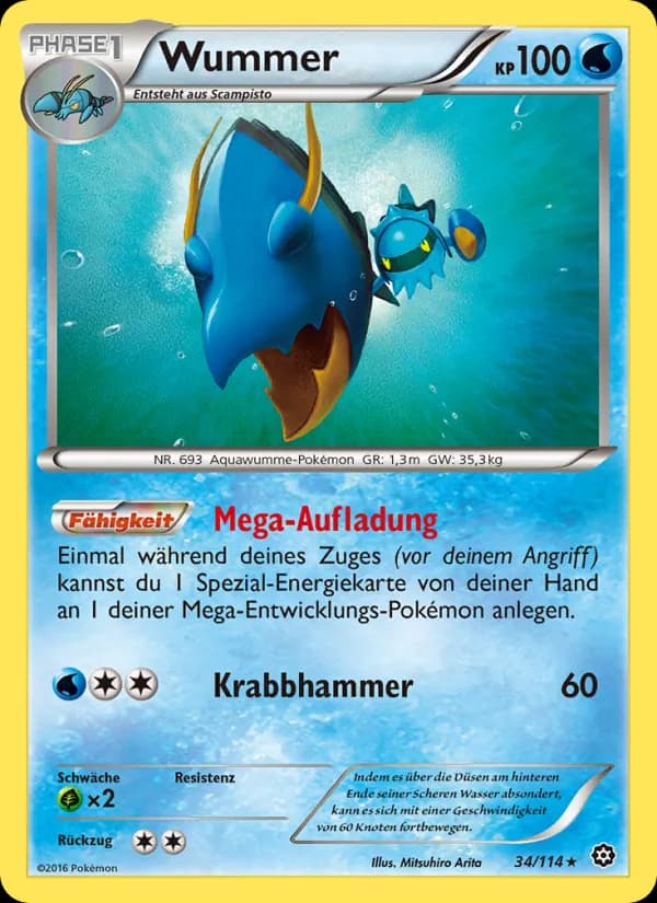 Wummer card in German