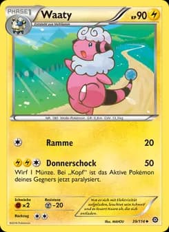 Waaty card in German
