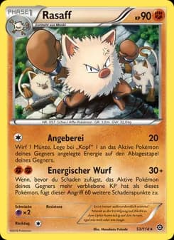 Rasaff card in German