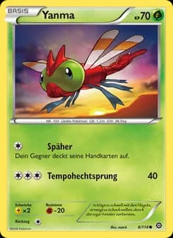 Yanma card in German