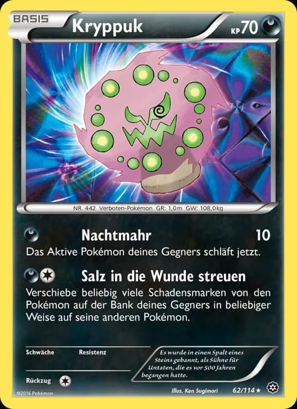 Kryppuk card in German