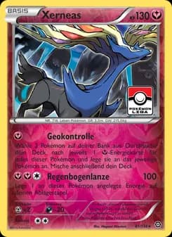 Xerneas card in German