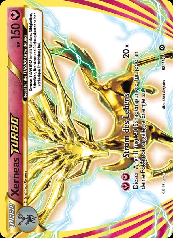 Xerneas-TURBO card in German