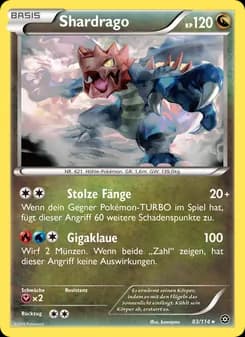 Shardrago card in German