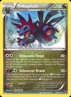 Trikephalo card in German