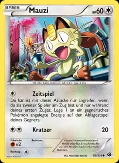 Mauzi card in German