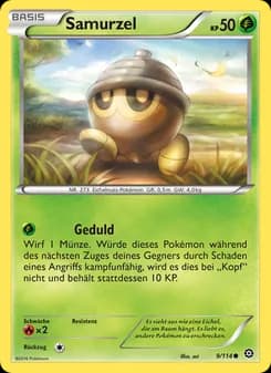 Samurzel card in German