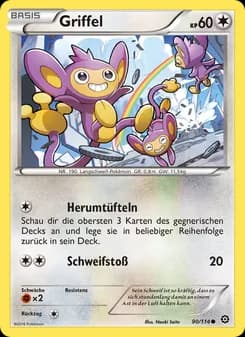 Griffel card in German