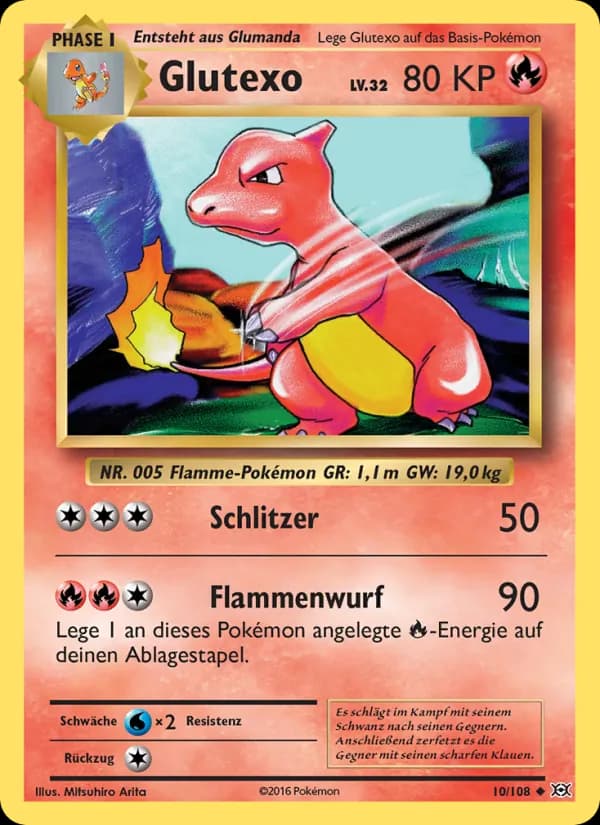 Glutexo card in German