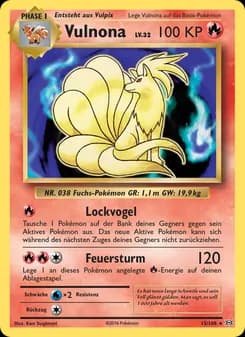 Vulnona card in German