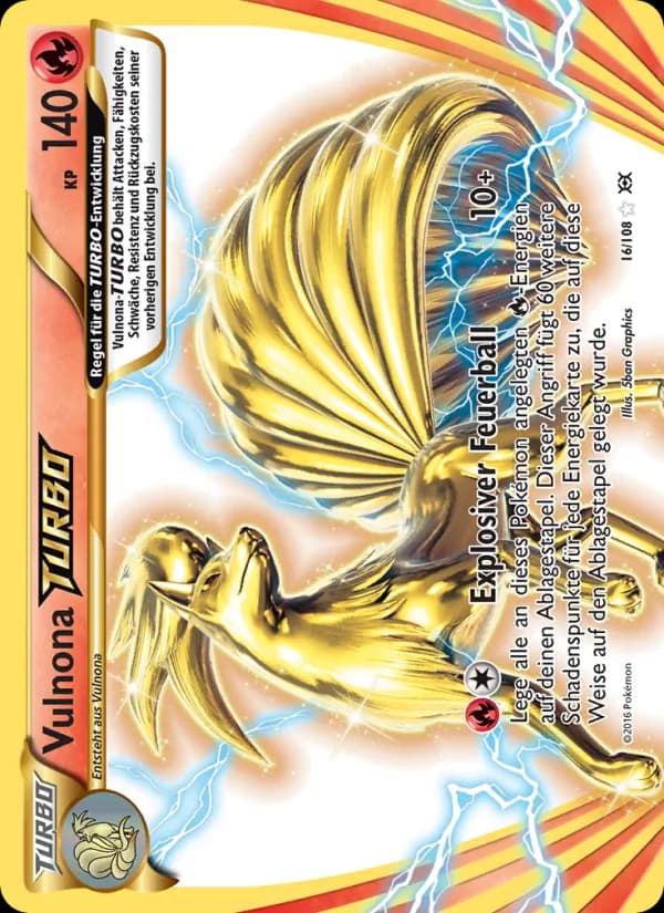 Vulnona-TURBO card in German