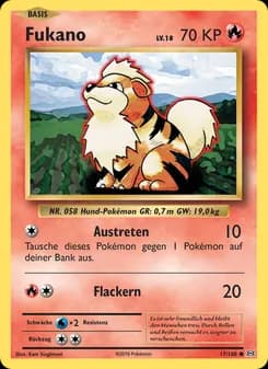 Fukano card in German