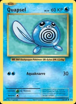 Quapsel card in German