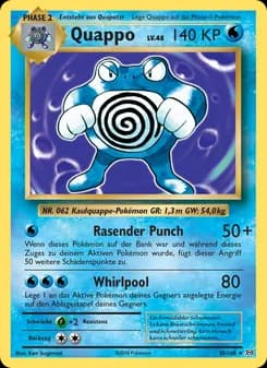 Quappo card in German