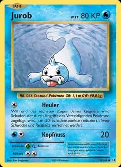 Jurob card in German